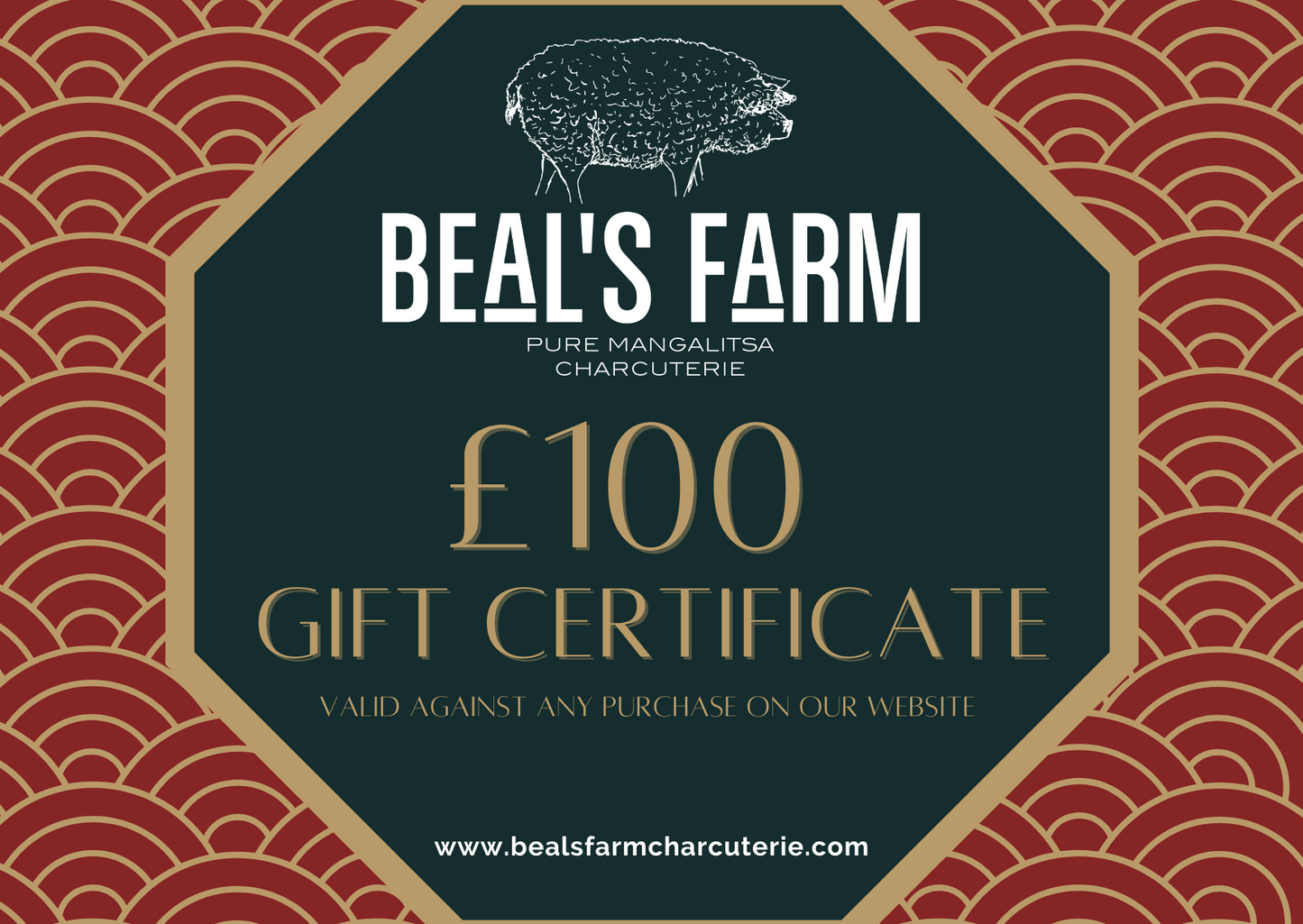 BEAL’S FARM GIFT CERTIFICATES
