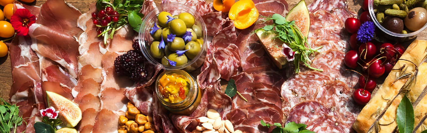 A Beal's Farm charcuterie board
