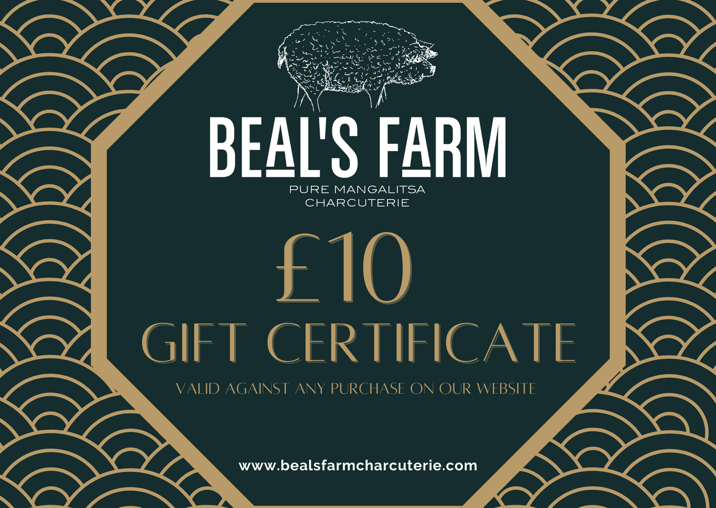 BEAL’S FARM GIFT CERTIFICATES