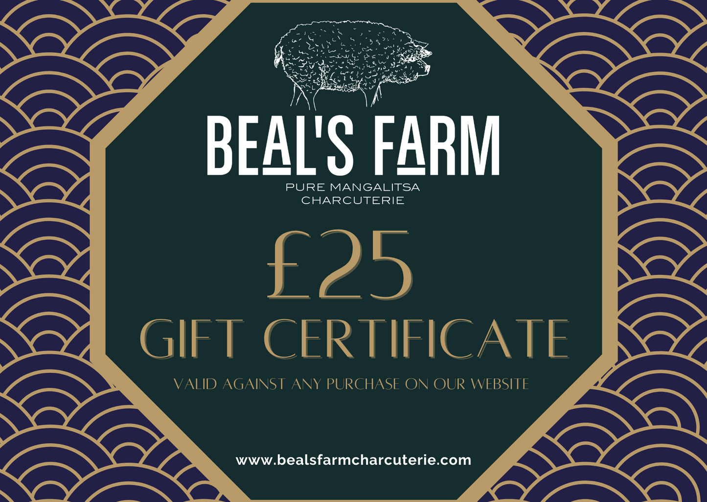 BEAL’S FARM GIFT CERTIFICATES